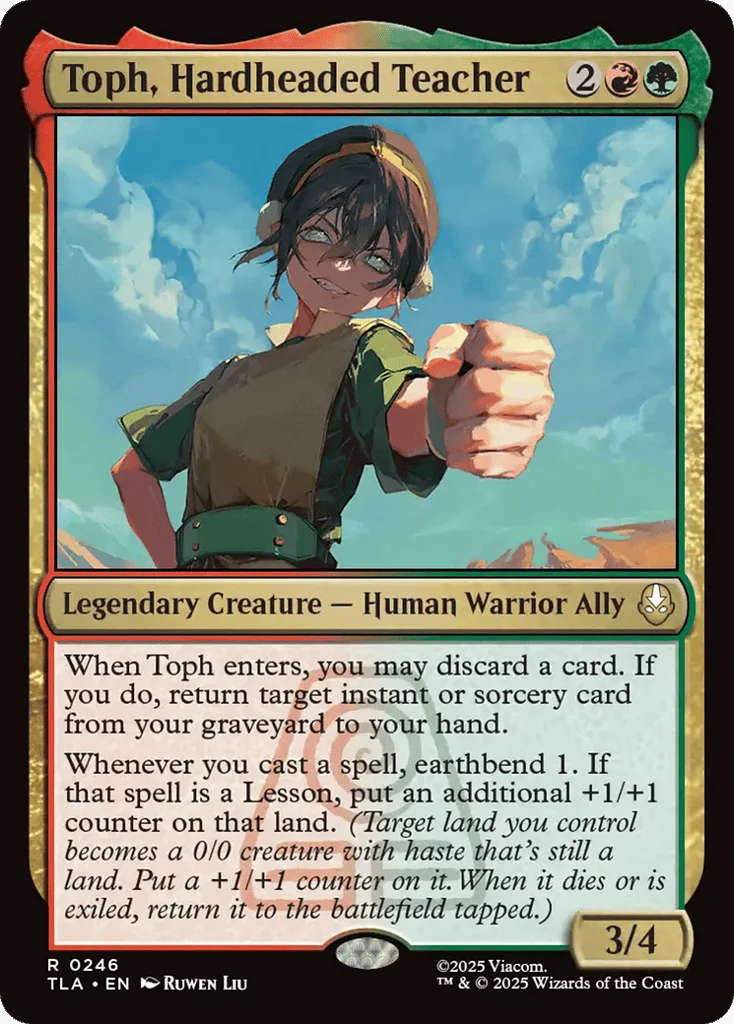 Toph, Hardheaded Teacher · Avatar: The Last Airbender