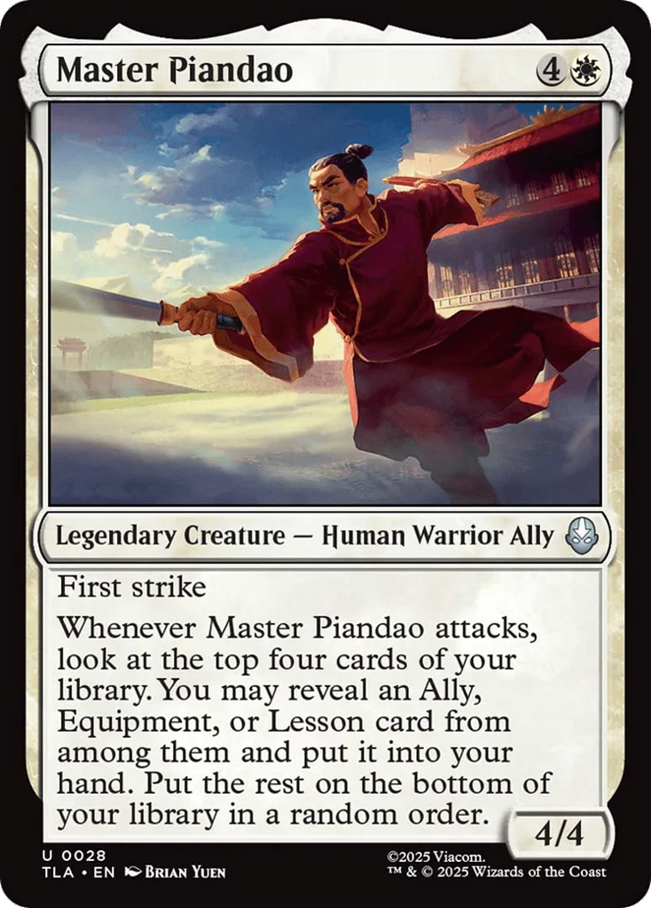 Master Piandao · Avatar: The Last Airbender