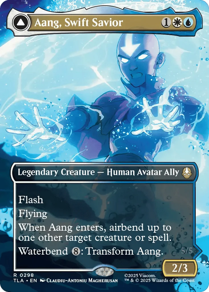 Aang, Swift Savior // Aang and La, Ocean's Fury · Avatar: The Last Airbender