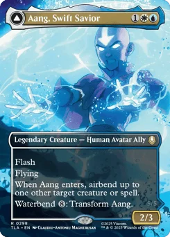 Aang, Swift Savior // Aang and La, Ocean's Fury