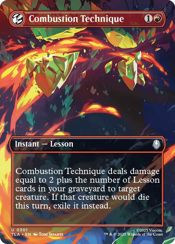 Combustion Technique · Avatar: The Last Airbender