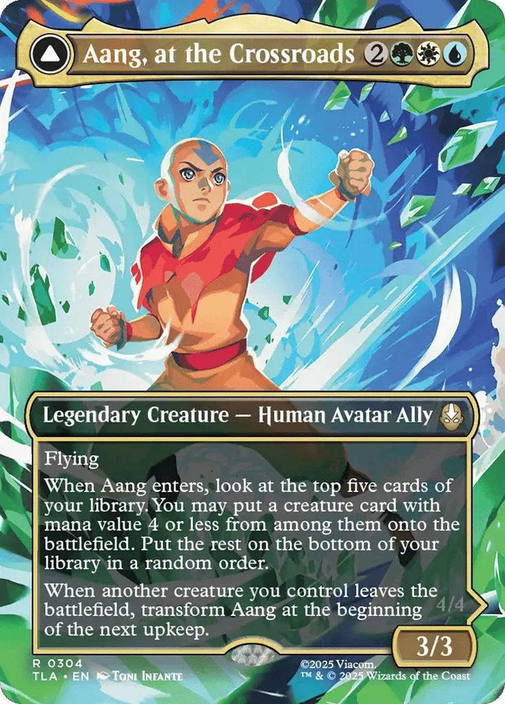 Aang, at the Crossroads // Aang, Destined Savior · Avatar: The Last Airbender