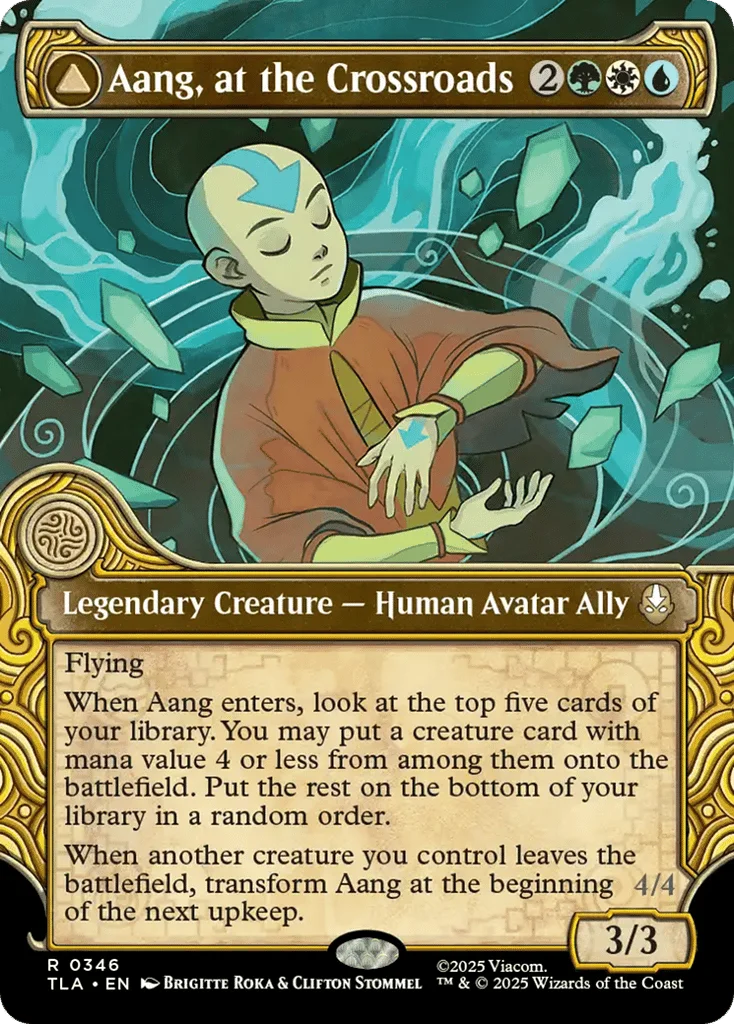 Aang, at the Crossroads // Aang, Destined Savior · Avatar: The Last Airbender