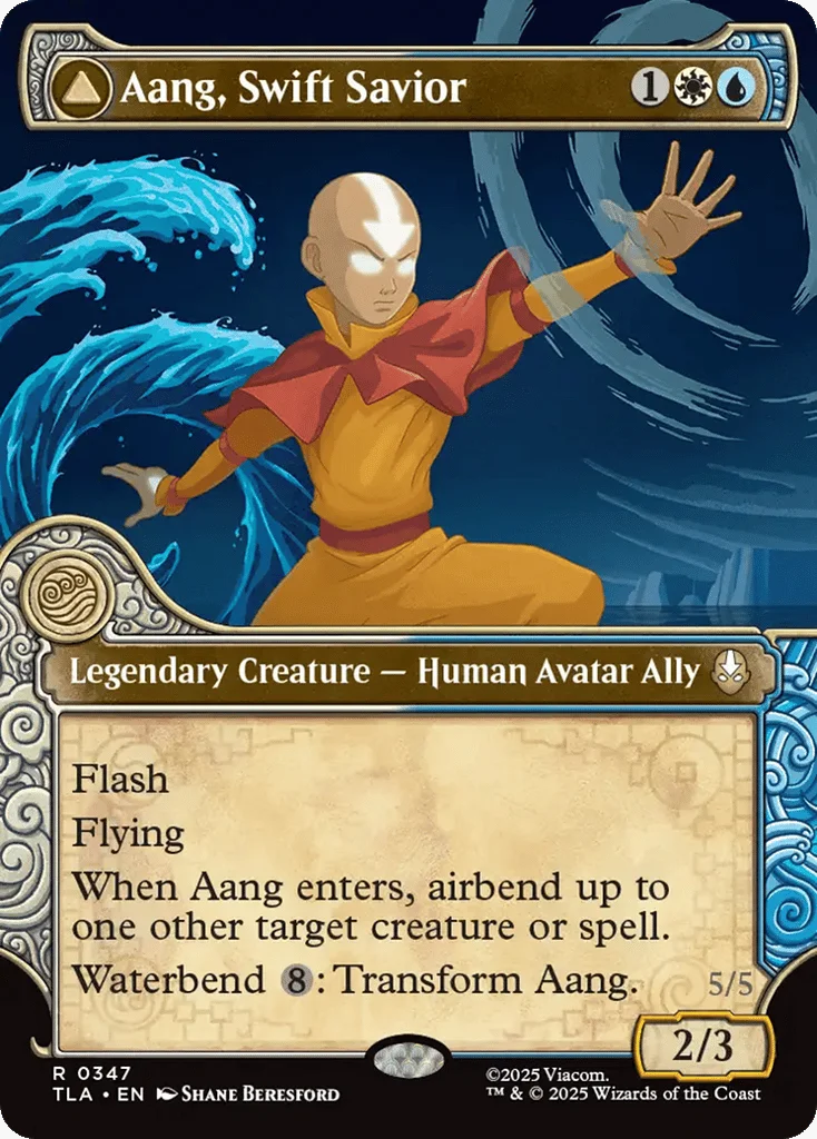 Aang, Swift Savior // Aang and La, Ocean's Fury · Avatar: The Last Airbender