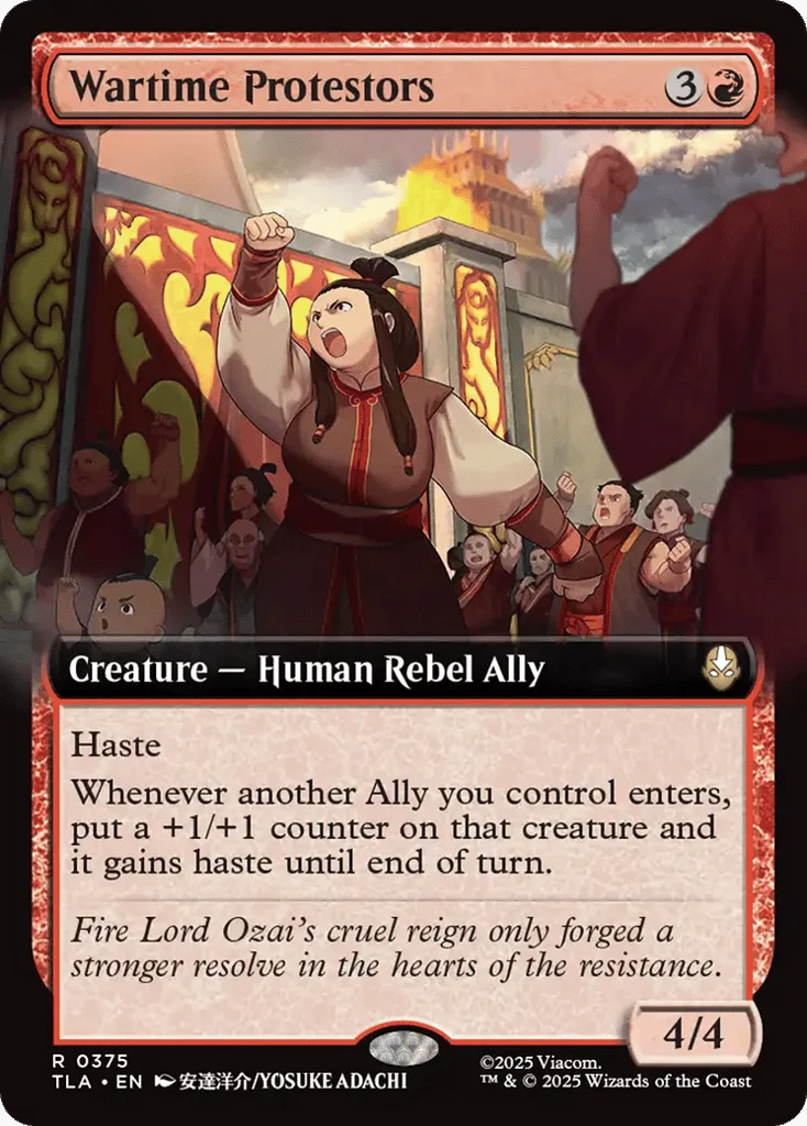 Wartime Protestors · Avatar: The Last Airbender