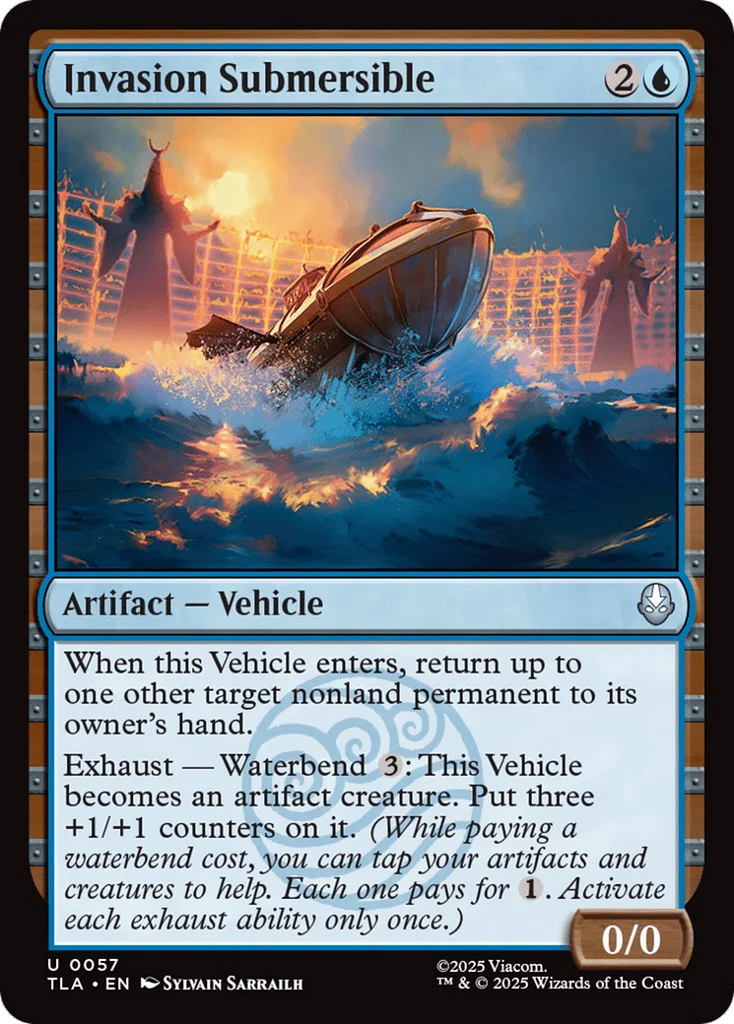 Invasion Submersible · Avatar: The Last Airbender