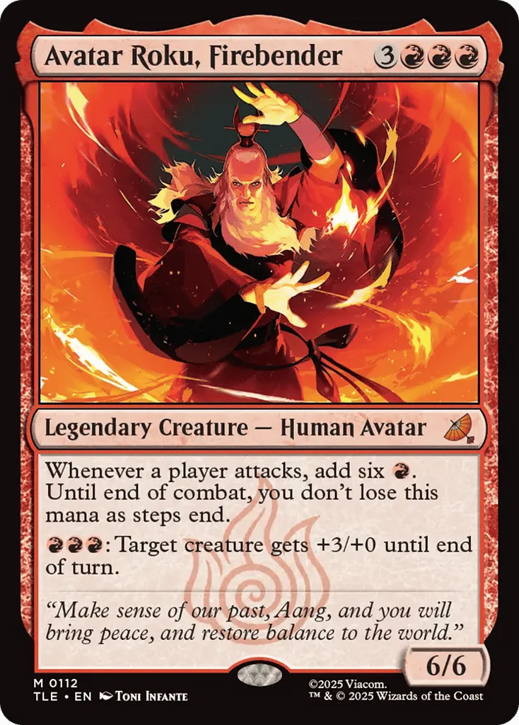 Avatar Roku, Firebender · Avatar: The Last Airbender Eternal