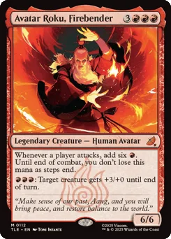 Avatar Roku, Firebender