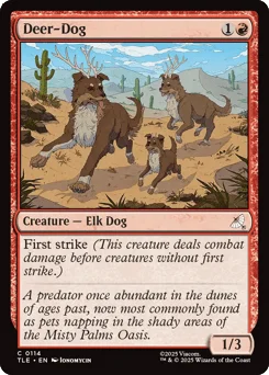 Deer-Dog