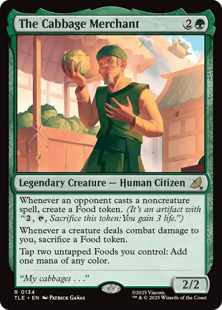 The Cabbage Merchant · Avatar: The Last Airbender Eternal