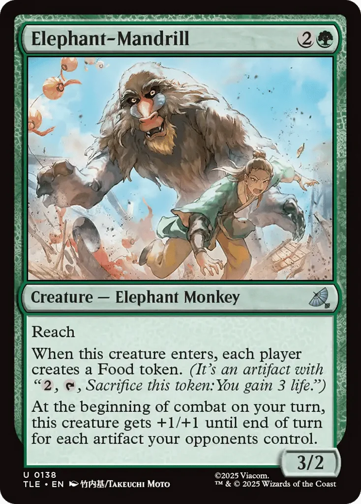 Elephant-Mandrill · Avatar: The Last Airbender Eternal