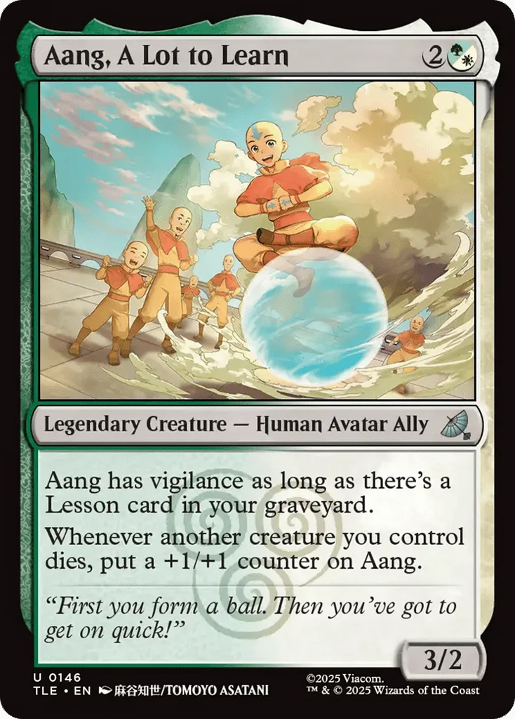 Aang, A Lot to Learn · Avatar: The Last Airbender Eternal