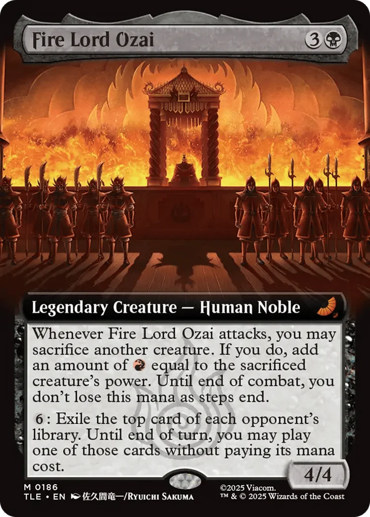 Fire Lord Ozai · Avatar: The Last Airbender Eternal