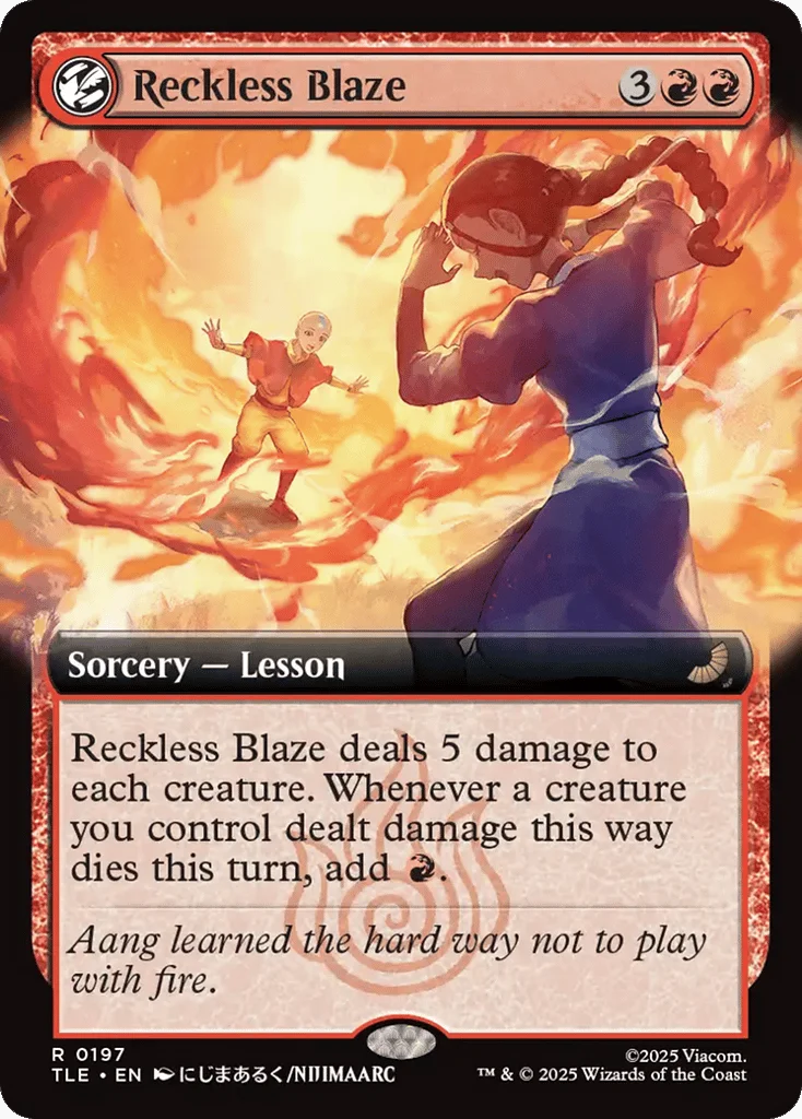 Reckless Blaze · Avatar: The Last Airbender Eternal