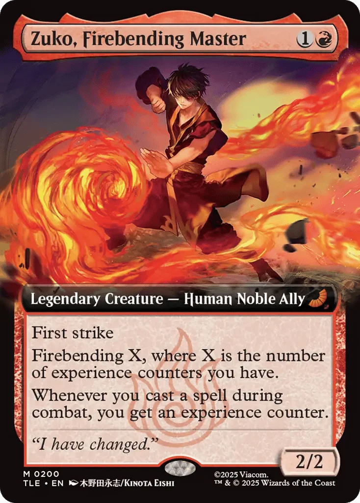 Zuko, Firebending Master · Avatar: The Last Airbender Eternal