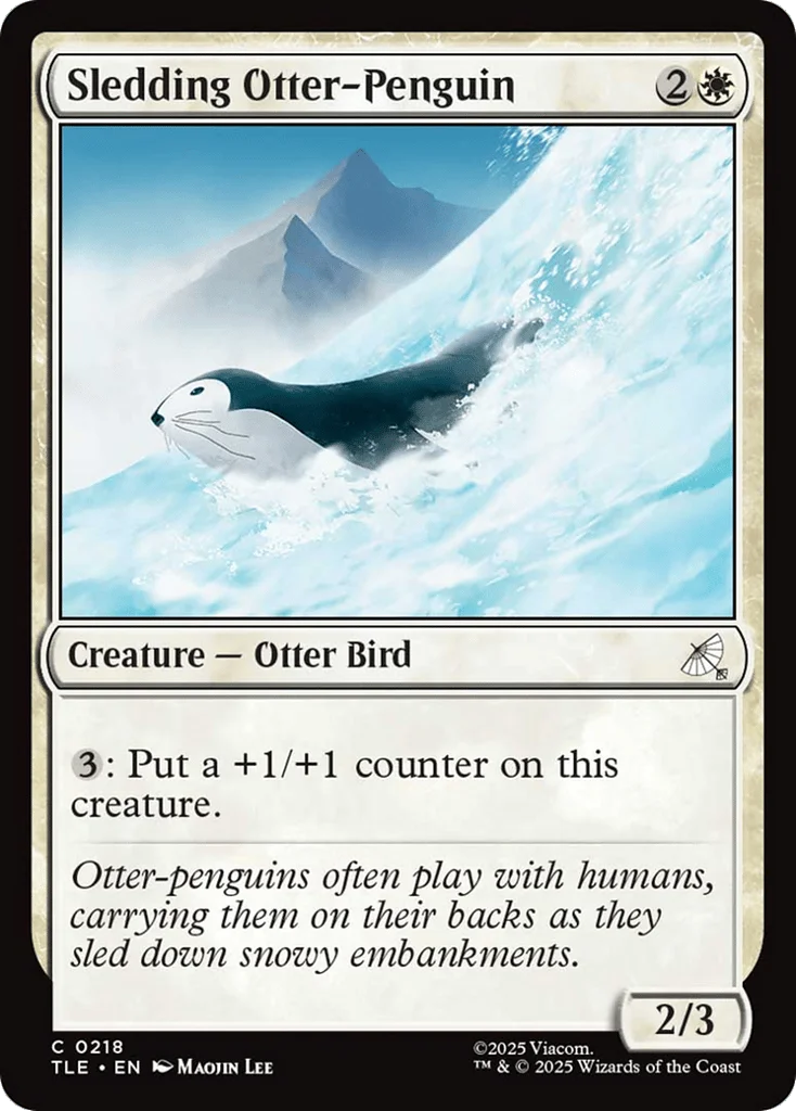Sledding Otter-Penguin · Avatar: The Last Airbender Eternal