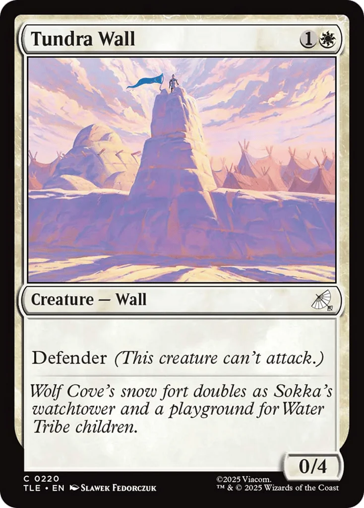 Tundra Wall · Avatar: The Last Airbender Eternal
