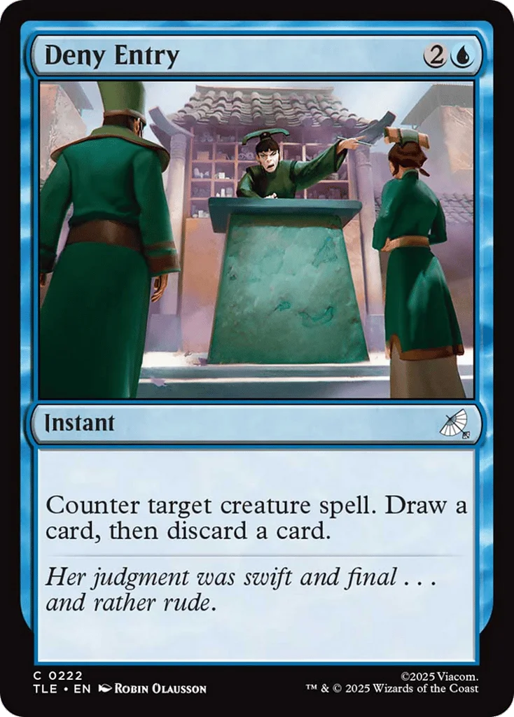 Deny Entry · Avatar: The Last Airbender Eternal