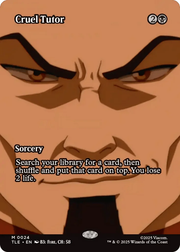 Cruel Tutor · Avatar: The Last Airbender Eternal