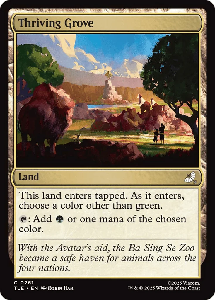 Thriving Grove · Avatar: The Last Airbender Eternal