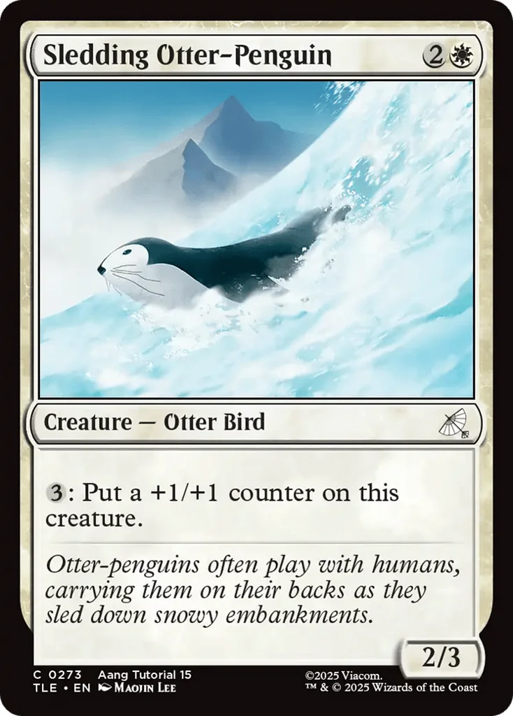 Sledding Otter-Penguin · Avatar: The Last Airbender Eternal