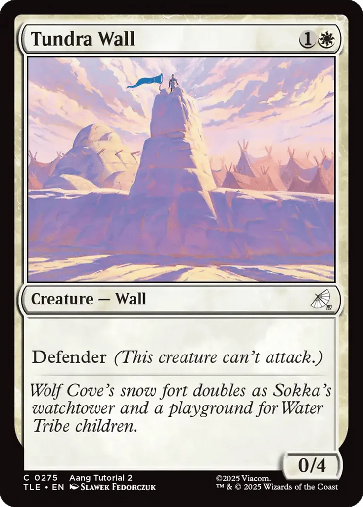 Tundra Wall · Avatar: The Last Airbender Eternal