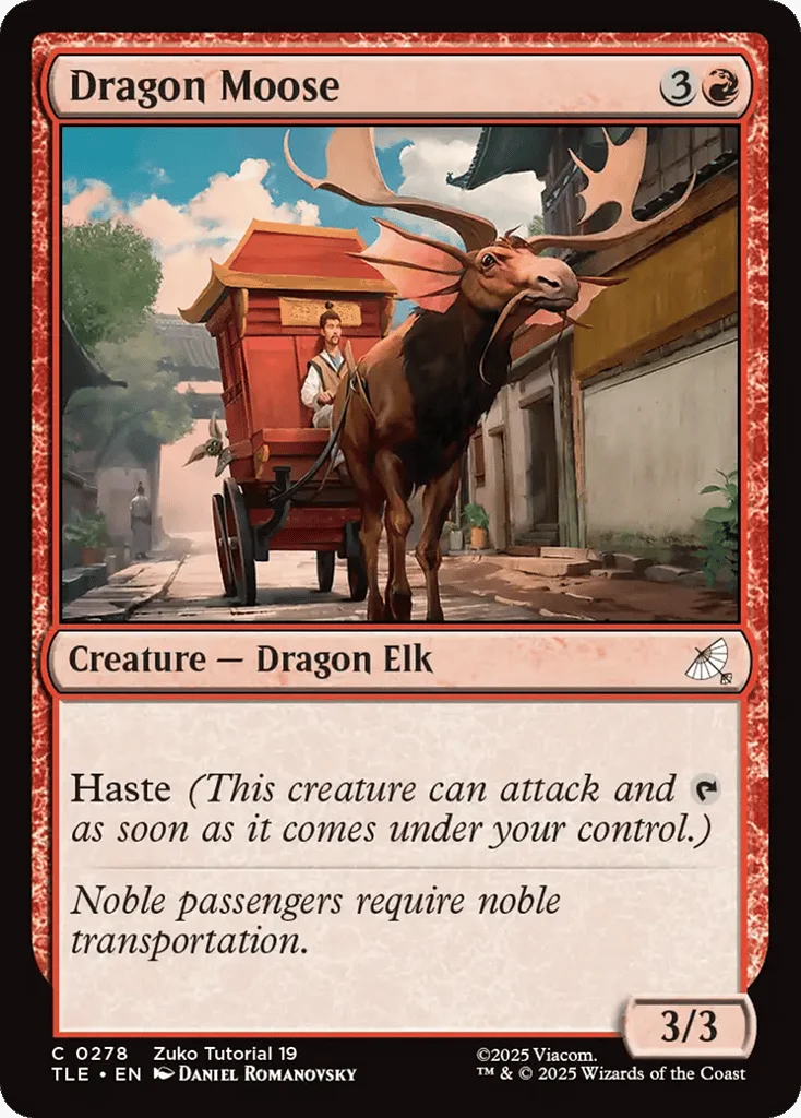 Dragon Moose · Avatar: The Last Airbender Eternal