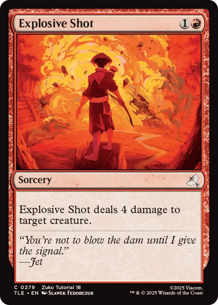 Explosive Shot · Avatar: The Last Airbender Eternal
