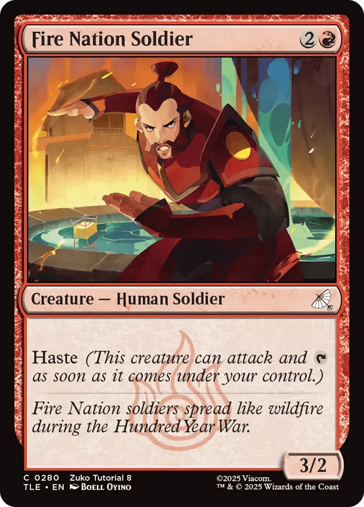 Fire Nation Soldier · Avatar: The Last Airbender Eternal