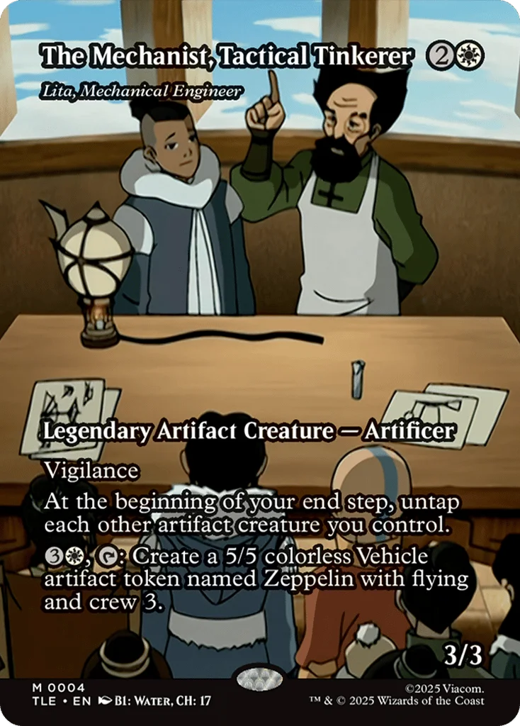 Lita, Mechanical Engineer · Avatar: The Last Airbender Eternal