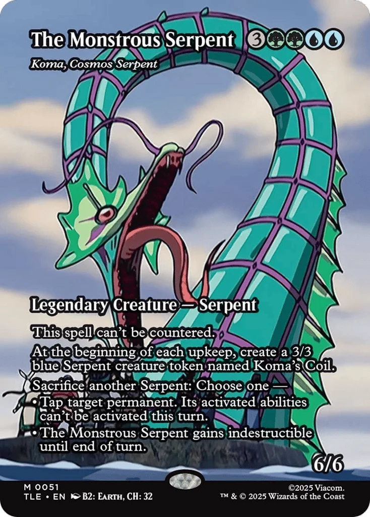 Koma, Cosmos Serpent · Avatar: The Last Airbender Eternal