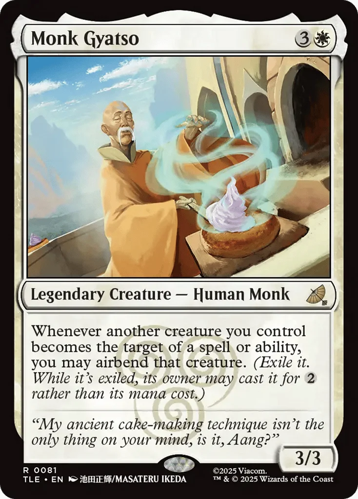 Monk Gyatso · Avatar: The Last Airbender Eternal