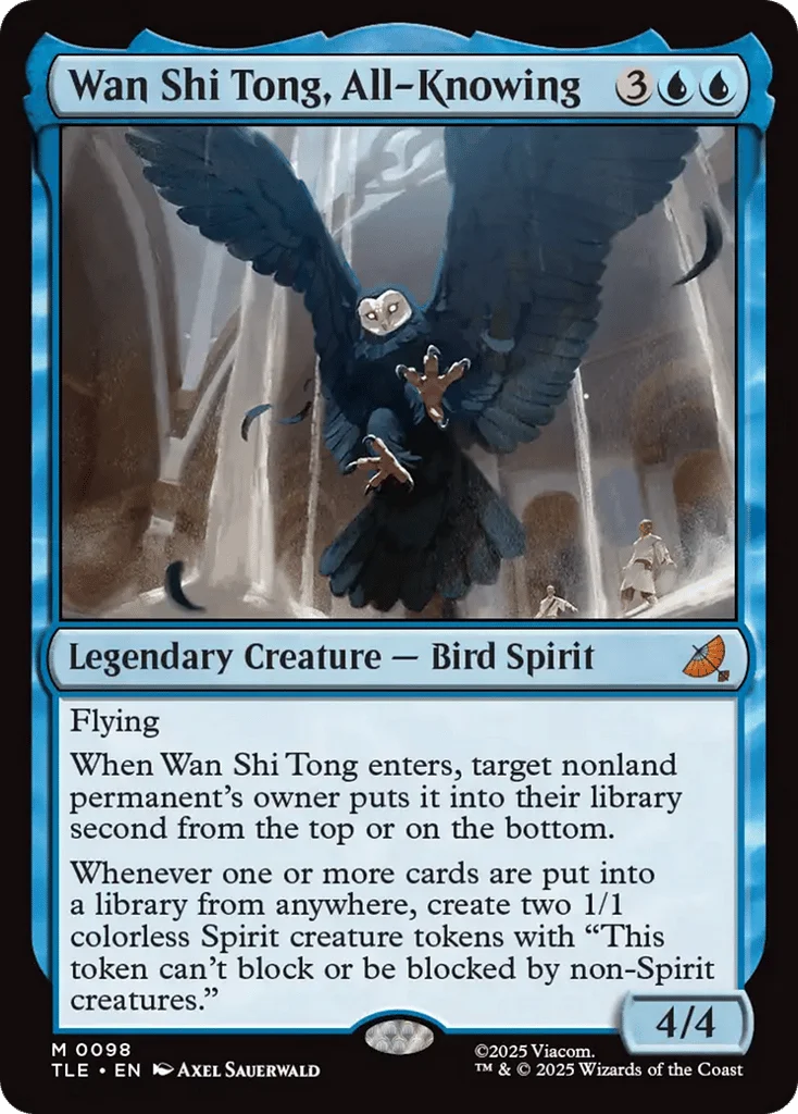 Wan Shi Tong, All-Knowing · Avatar: The Last Airbender Eternal