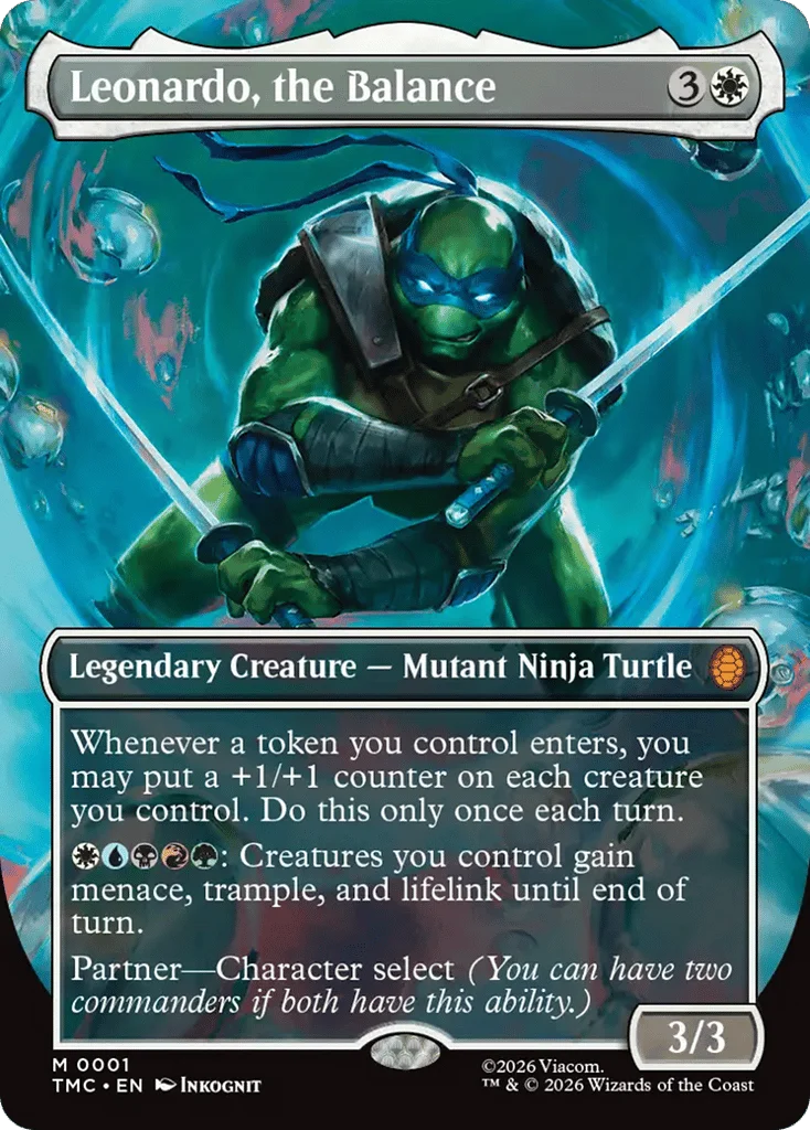 Leonardo, the Balance · Teenage Mutant Ninja Turtles Eternal