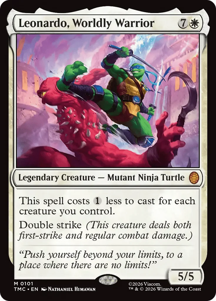 Leonardo, Worldly Warrior · Teenage Mutant Ninja Turtles Eternal