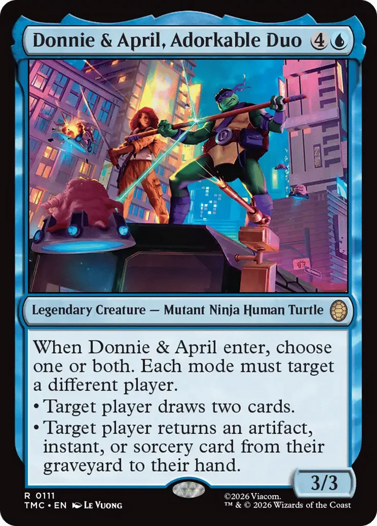 Donnie & April, Adorkable Duo · Teenage Mutant Ninja Turtles Eternal