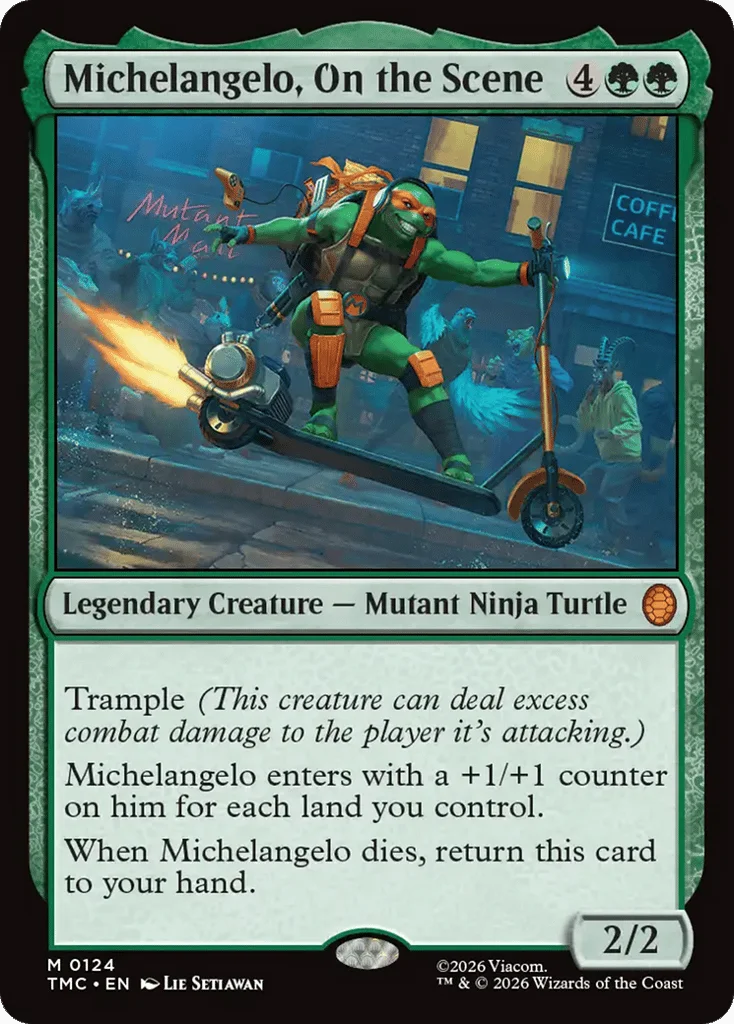 Michelangelo, On the Scene · Teenage Mutant Ninja Turtles Eternal