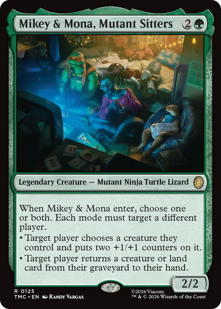 Mikey & Mona, Mutant Sitters · Teenage Mutant Ninja Turtles Eternal