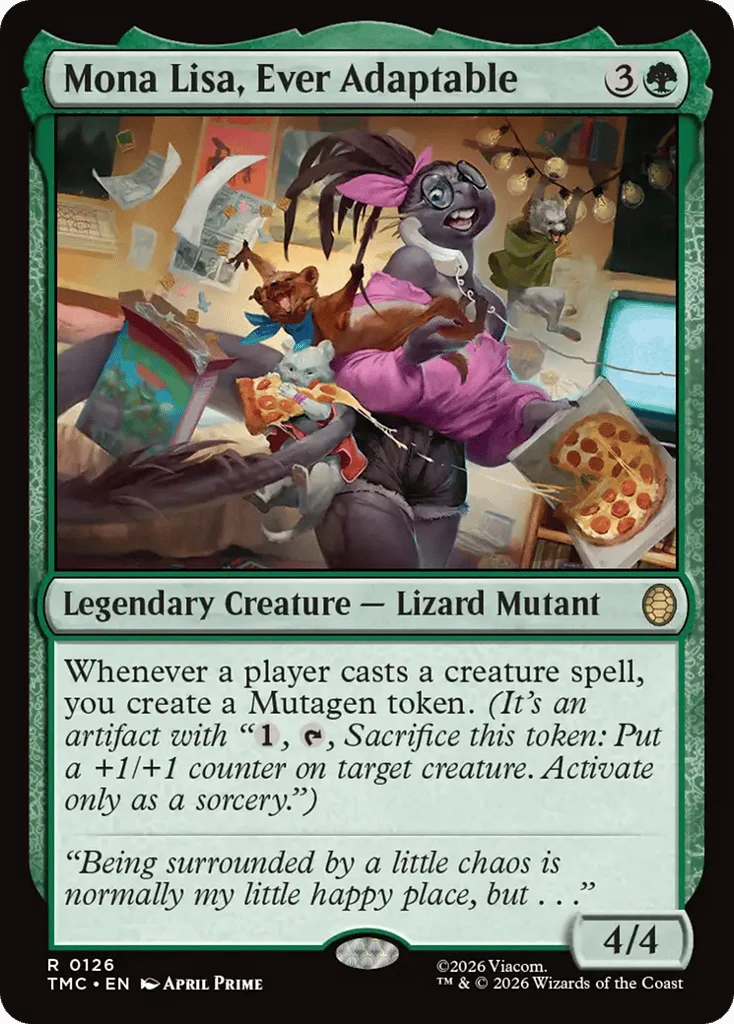 Mona Lisa, Ever Adaptable · Teenage Mutant Ninja Turtles Eternal