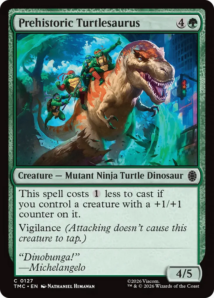 Prehistoric Turtlesaurus · Teenage Mutant Ninja Turtles Eternal