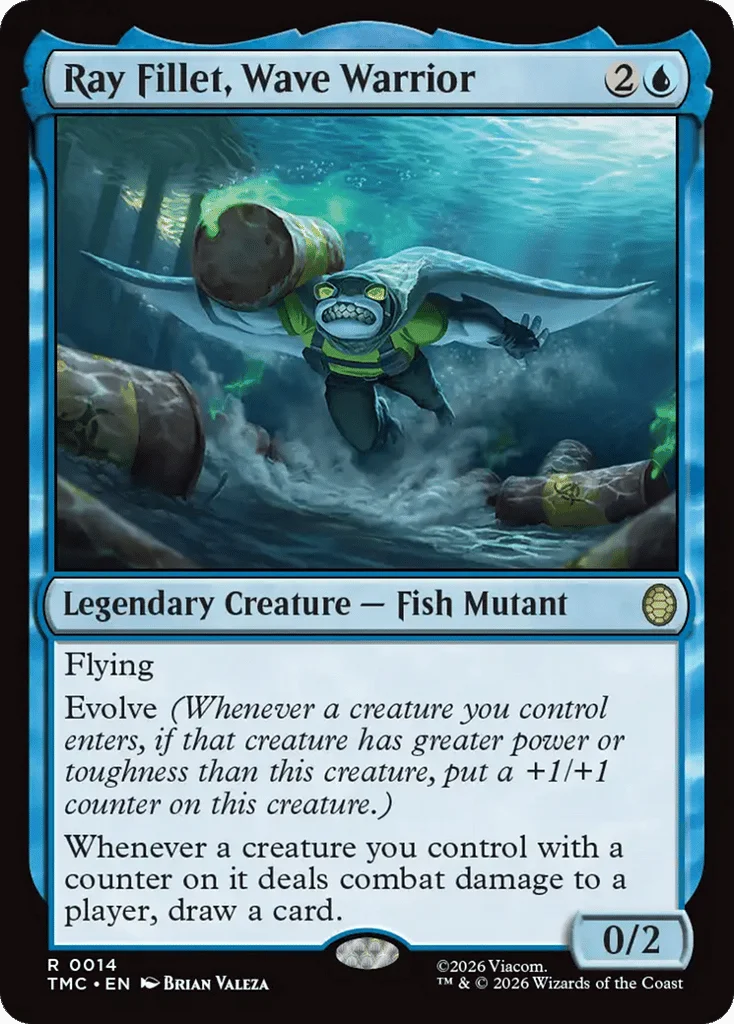 Ray Fillet, Wave Warrior · Teenage Mutant Ninja Turtles Eternal