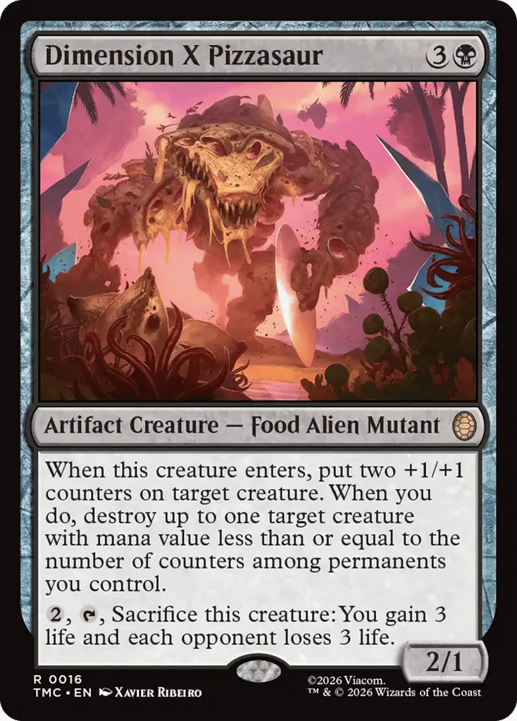 Dimension X Pizzasaur · Teenage Mutant Ninja Turtles Eternal