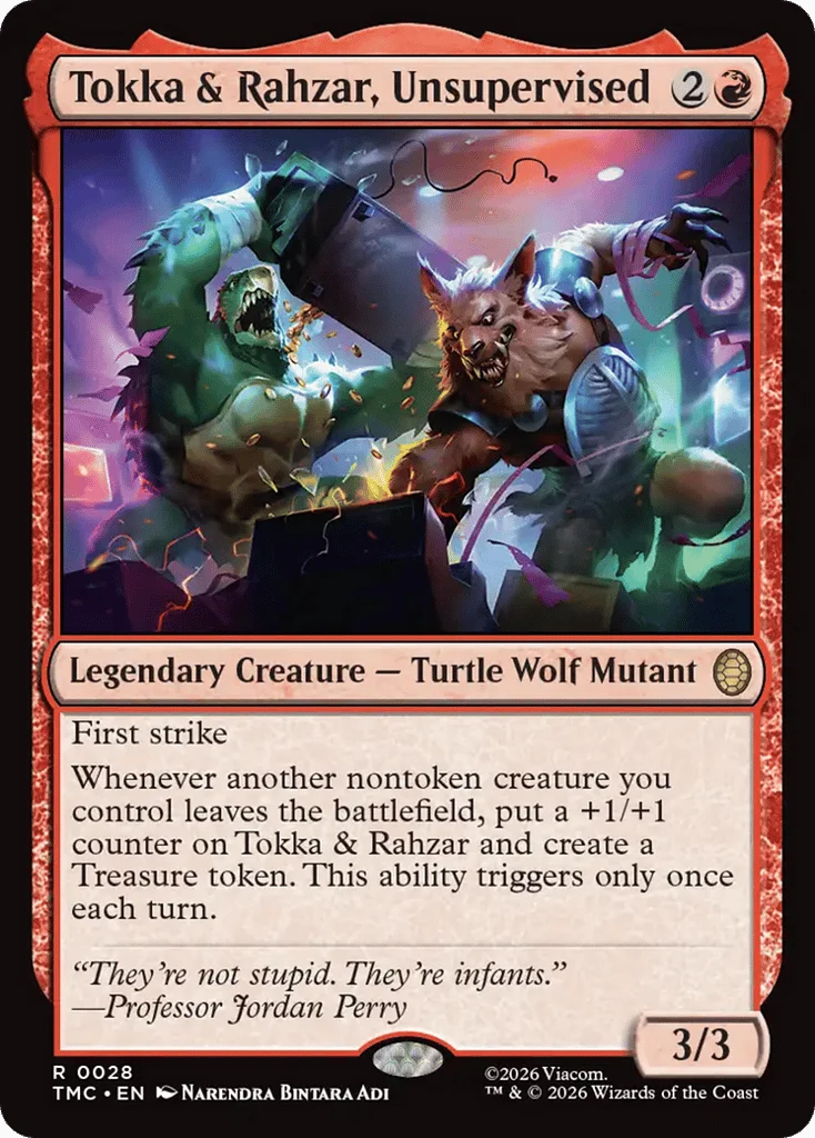 Tokka & Rahzar, Unsupervised · Teenage Mutant Ninja Turtles Eternal