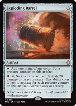 Exploding Barrel