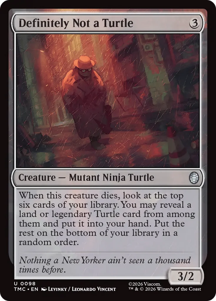 Definitely Not a Turtle · Teenage Mutant Ninja Turtles Eternal