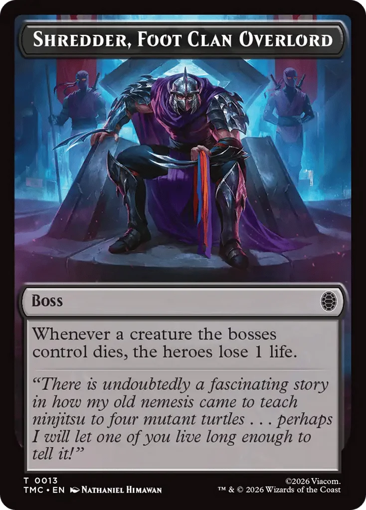Shredder, Foot Clan Overlord · Teenage Mutant Ninja Turtles Eternal