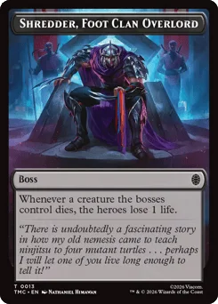 Shredder, Foot Clan Overlord
