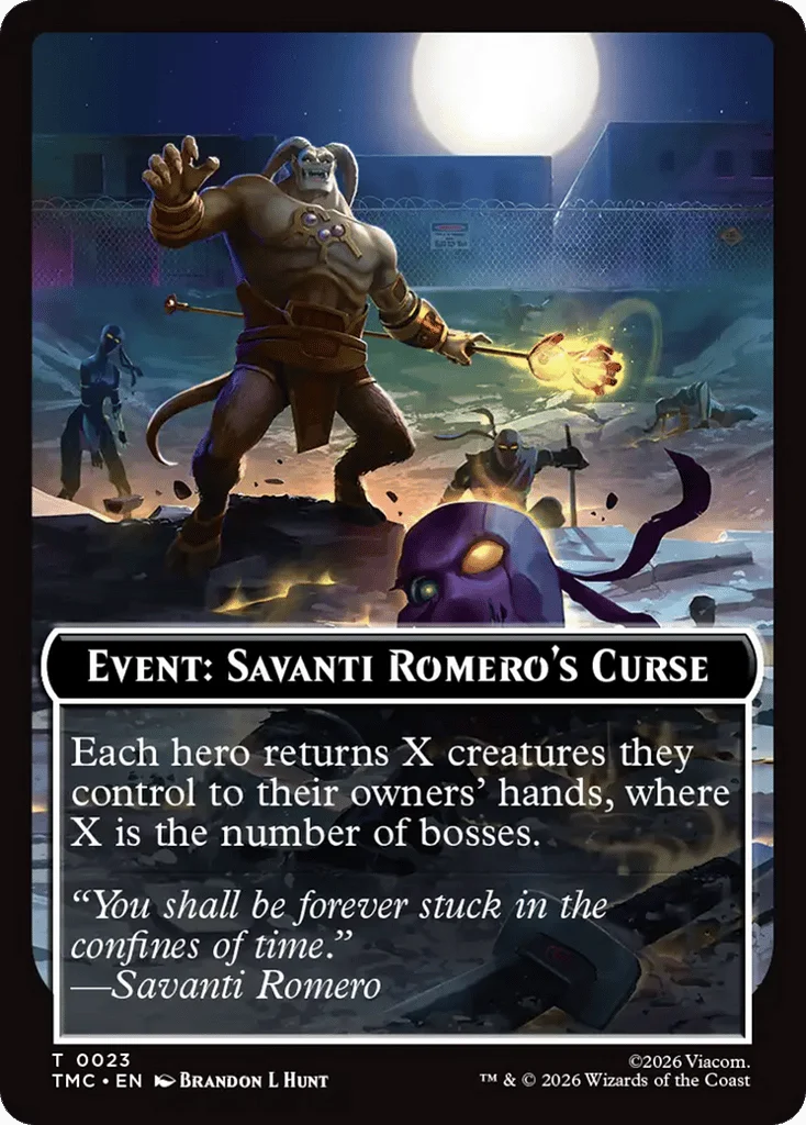Event: Savanti Romero's Curse · Teenage Mutant Ninja Turtles Eternal