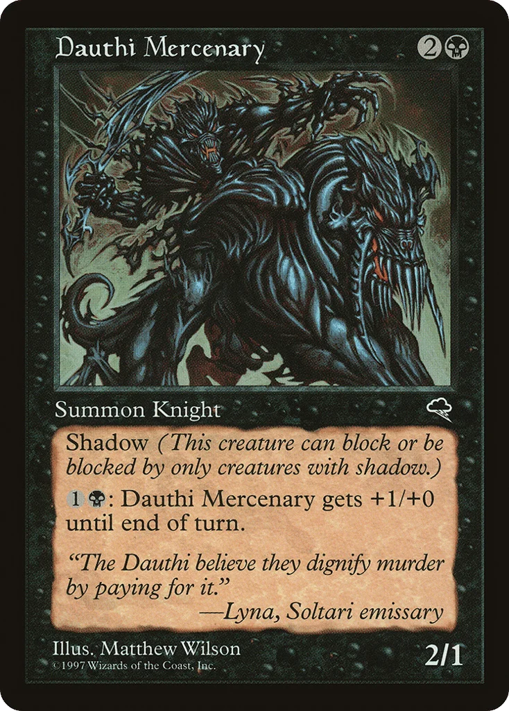 Dauthi Mercenary · Tempest