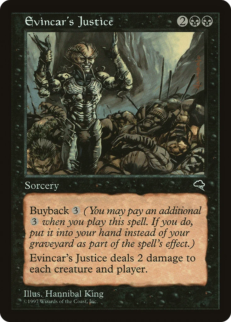 Evincar's Justice · Tempest